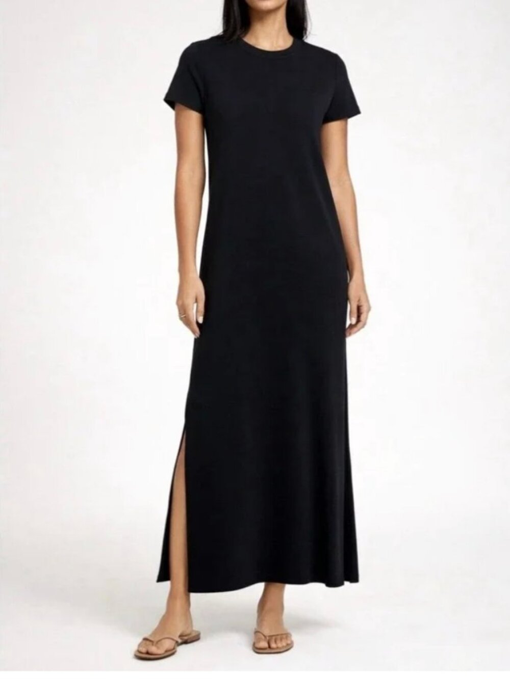 SPANX AirEssentials Maxi Dress in Deep Black